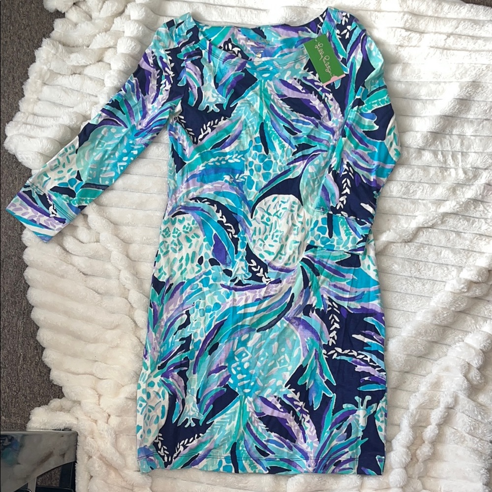Lilly Pulitzer Vibrant Tropical Dress